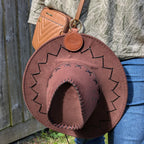 Western hat accessory for festivals, rodeos, and country music fans
