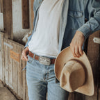 Born To Buck Western Belt Buckle