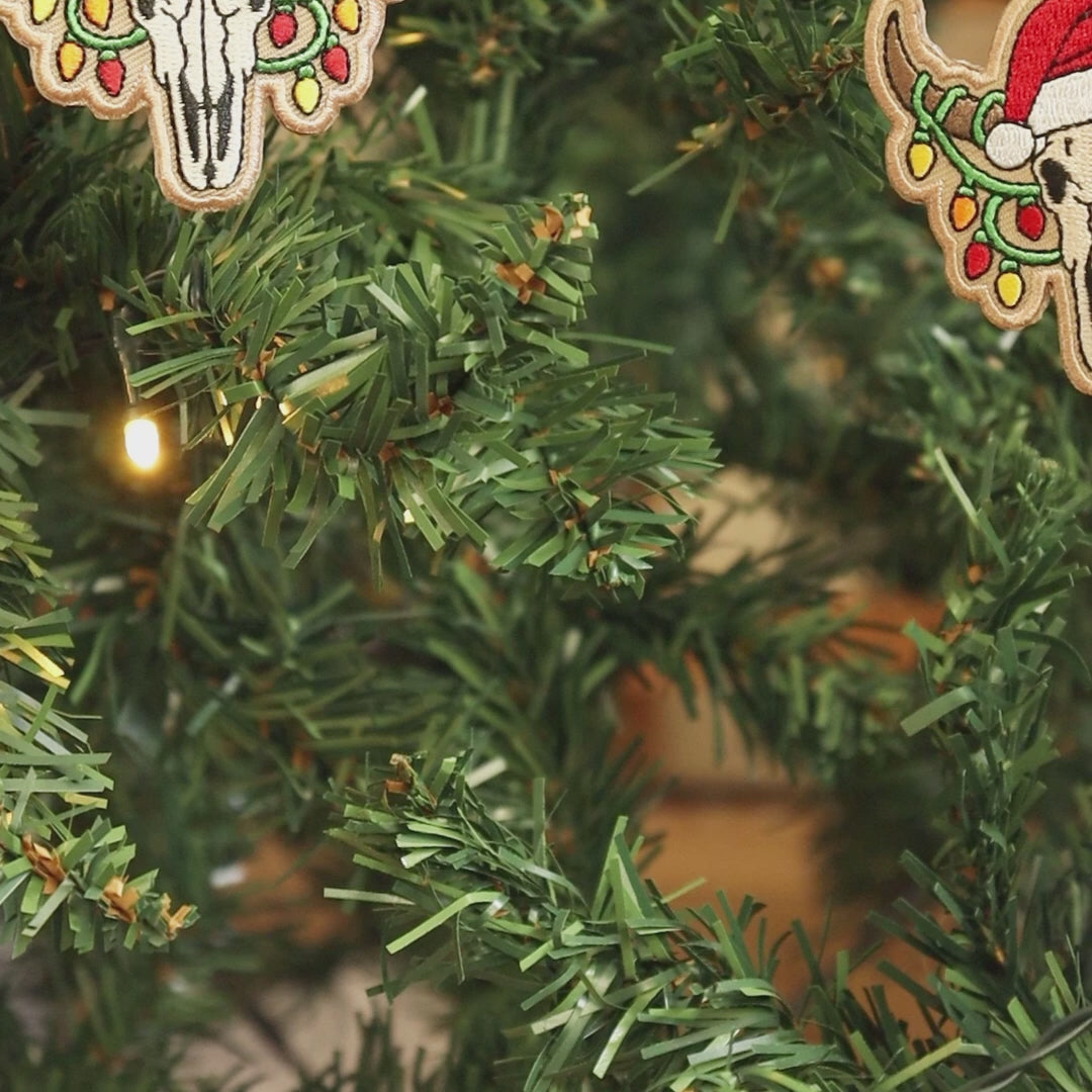 Texas Longhorn Skull Hanging Ornament